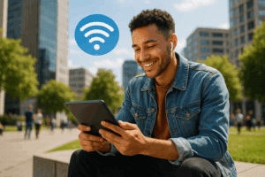 Stay Connected Everywhere with Wi-Fi