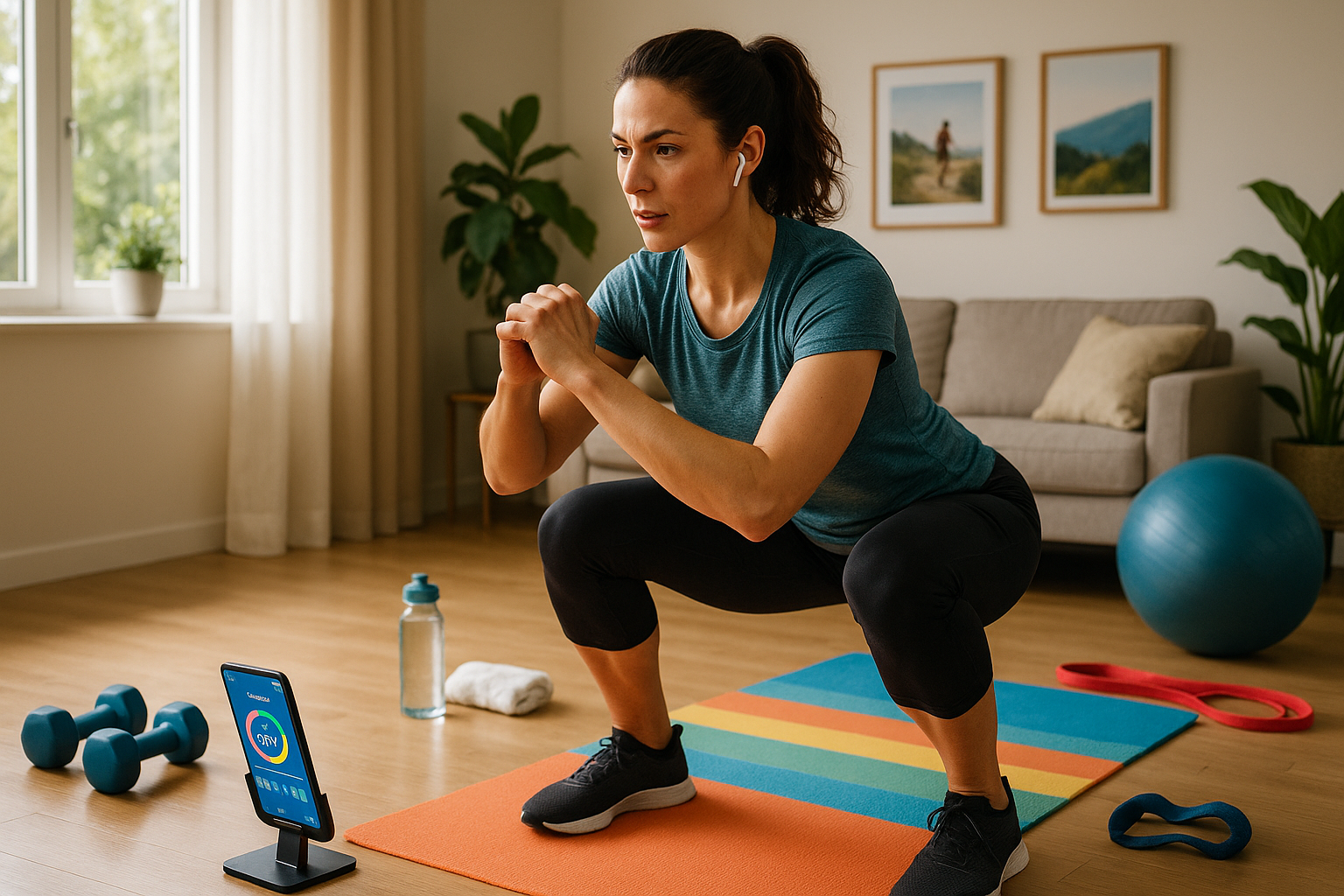 Conquer Fitness with Home Challenges