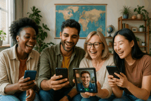 Global Chats, Local Connections