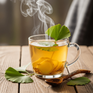 Ginkgo Biloba and Ginger Tea: A Refreshing Recipe
