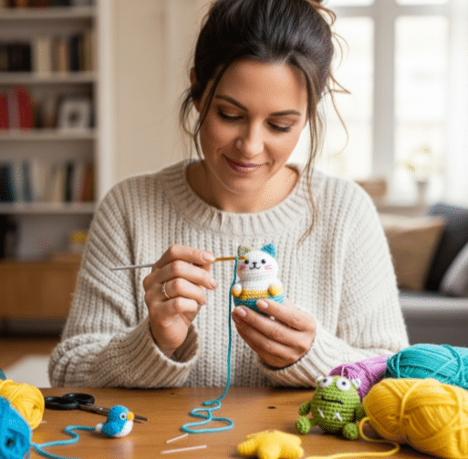 Learn Knitting and Sewing with Innovative App